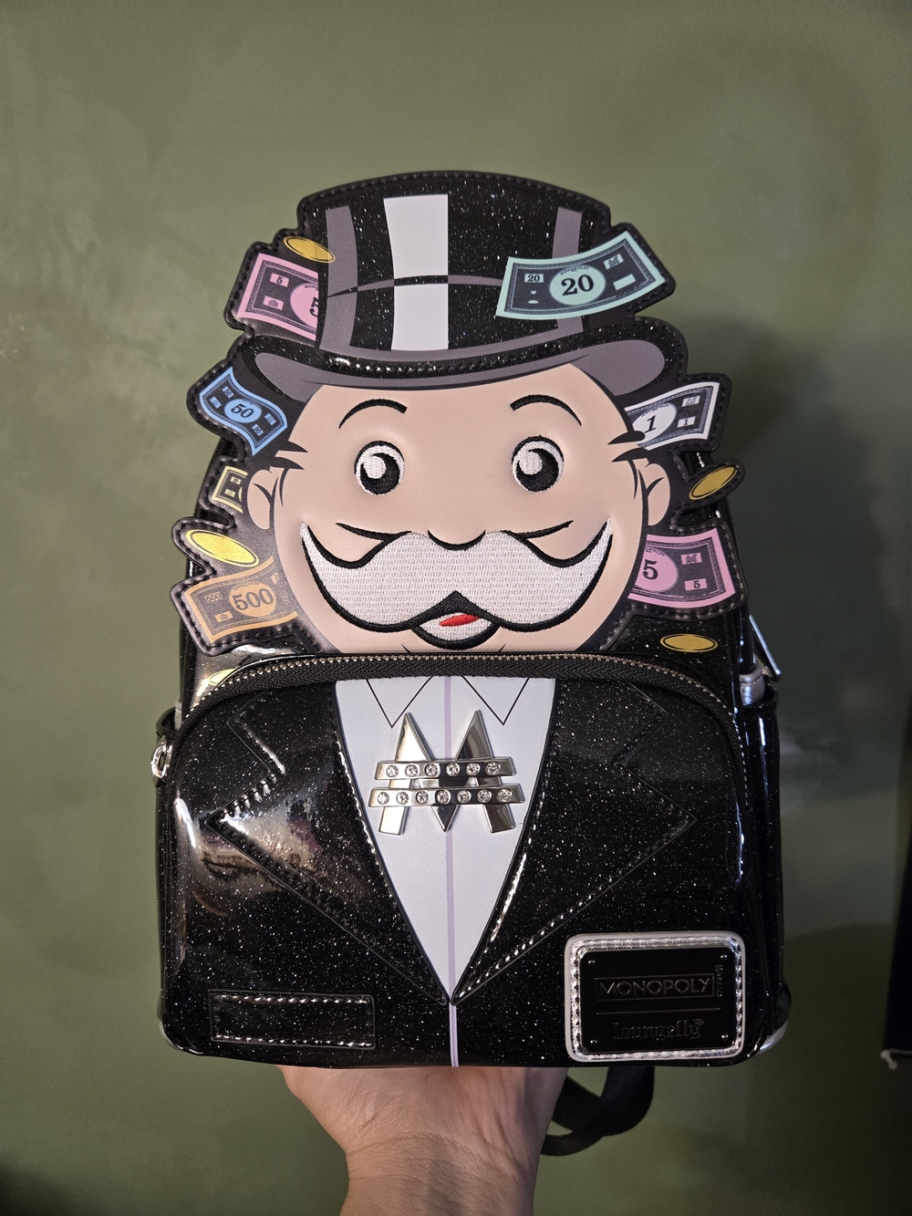 Mr. Monopoly Hard Tag Loungefly